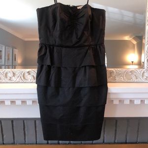 JCrew Strapless Layered Sweetheart Dress